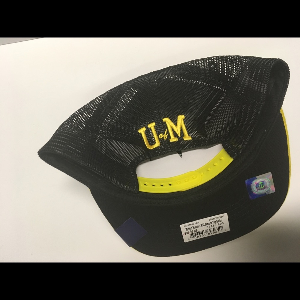 Gray 47 brand Michigan university trucker hat - Picture 2 of 2